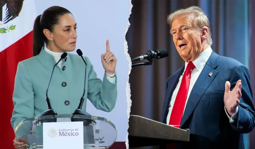 Trump, Meksika Devlet Başkanı Sheinbaum ile görüştü