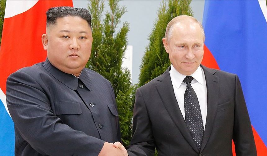Kim'den Putin'e mesajı: Daha mükemmel bir gelecek bekliyoruz