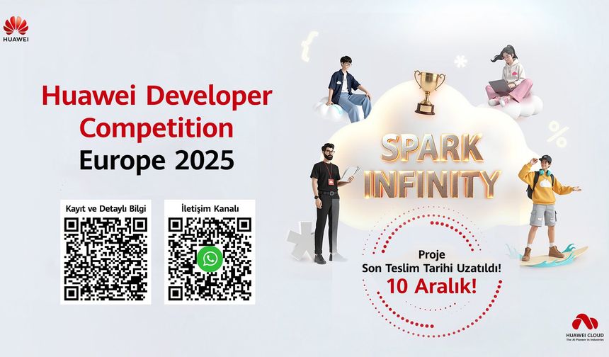 Huawei Developer Competition Europe 2025 başvuruları 10 Aralık'a kadar sürecek