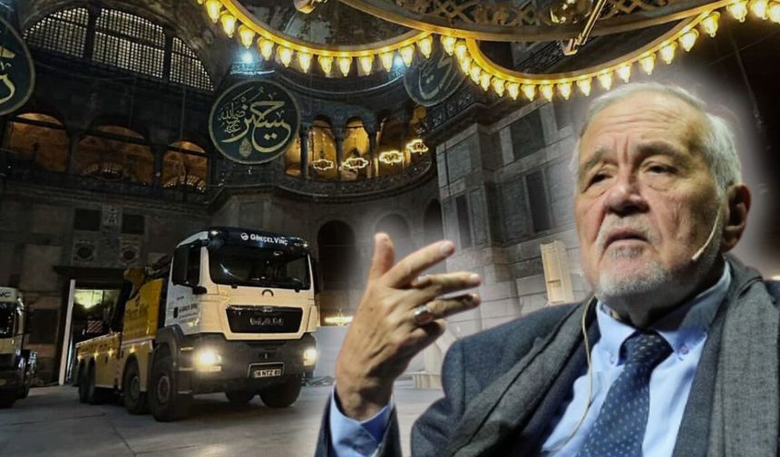 İlber Ortaylı'dan Ayasofya tepkisi: "Faturası Türklere çıkar"