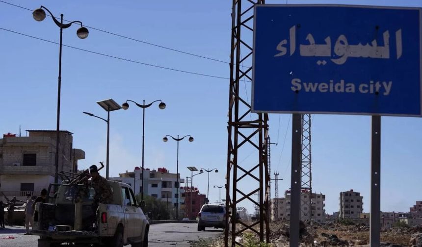 Süveyda’da bombalı dron saldırısı: Bakanlık aracı vuruldu