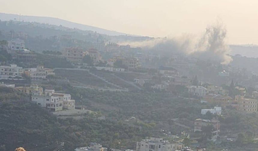 İsrail'den Lübnan'a saldırı!