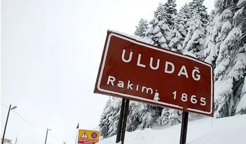 Bursa’nın 'su sigortası' Uludağ alarm veriyor