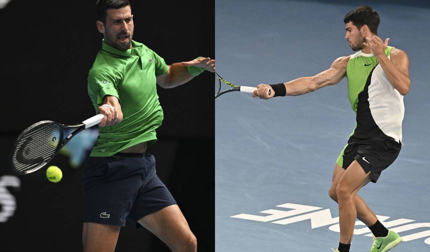 Avustralya Açık’ta dev final: Djokovic, Alcaraz’ın rakibi oldu