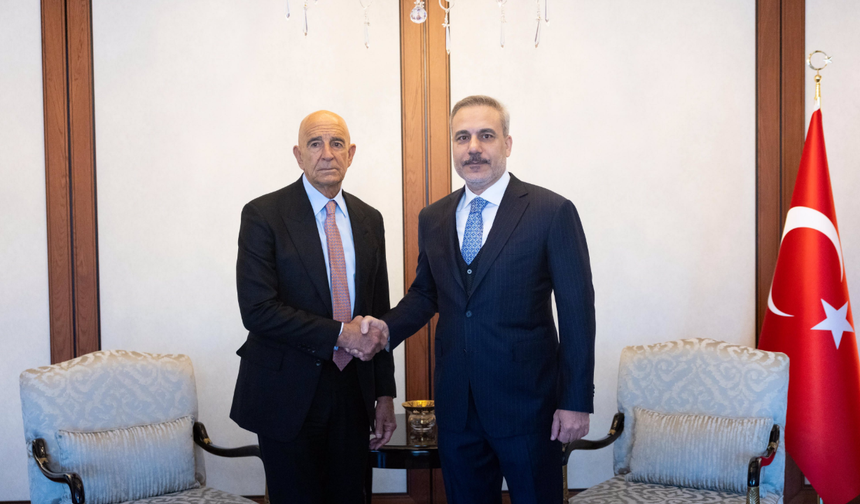 Bakan Fidan, ABD Büyükelçisi Barrack'ı kabul etti!