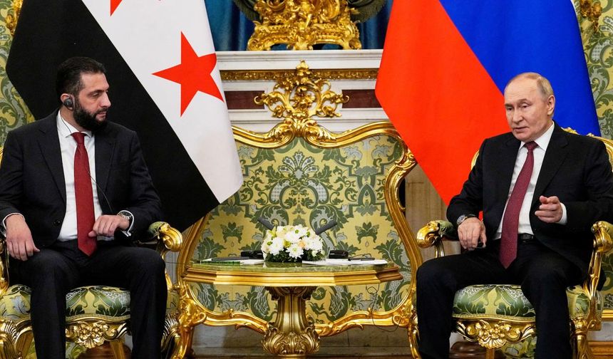 Putin-Şara görüşmesi başladı