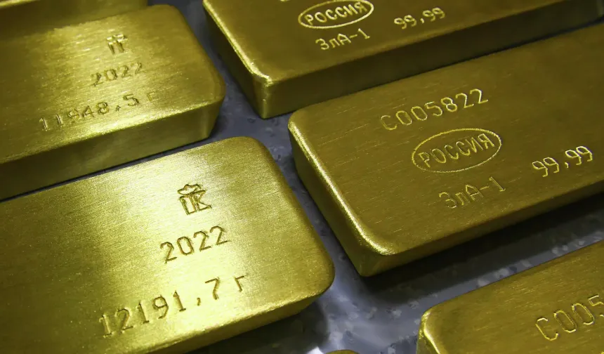 Rusya'nın altın rezervleri 400 milyar doları aştı