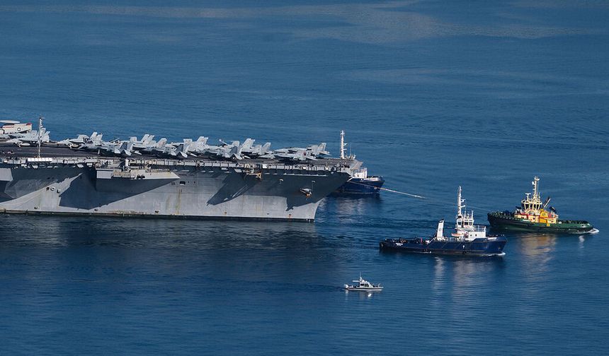 USS Gerald R. Ford İsrail’de: ABD Ortadoğu’ya iki uçak gemisi konuşlandırdı