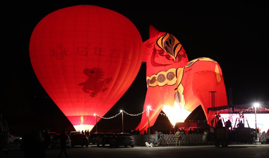 Çin At Yılı etkinlikleri Kapadokya’da başladı