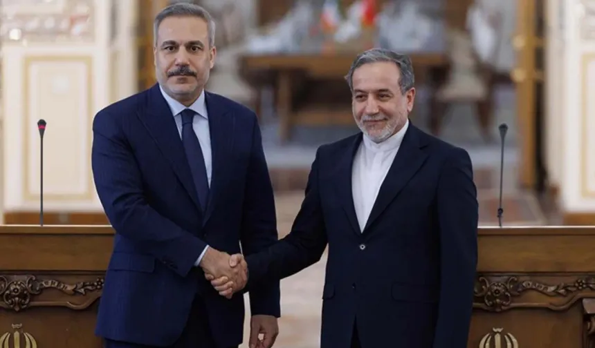 Hakan Fidan, İranlı mevkidaşı Erakçi ile görüştü