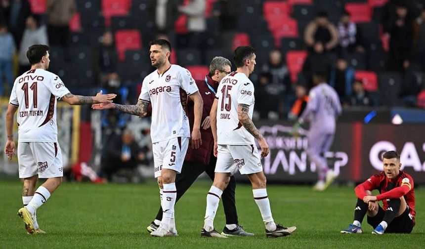 Trabzonspor, Gaziantep'de kazandı