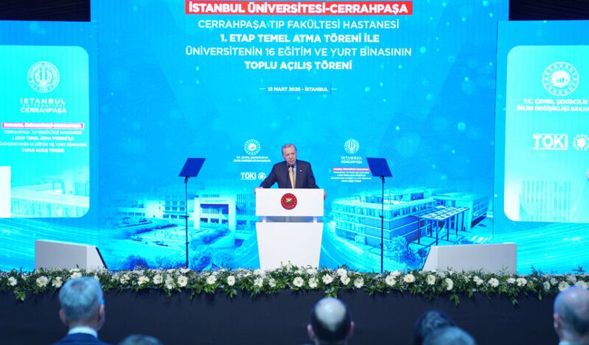 Erdoğan temelini attı: 4 farklı yerleşke 190 bin metrekare alan 16 hizmet binası