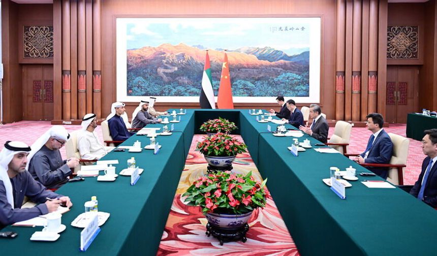 Çin ve BAE’den Ortadoğu’da barış için stratejik işbirliği mesajı