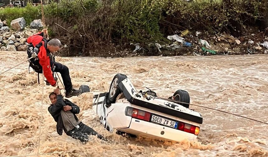 Muğla'da sel faciası: 1 kişi hayatını kaybetti