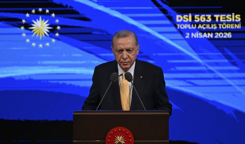 Erdoğan: Geçmişte petrol için yapılan mücadele su için yapılacak