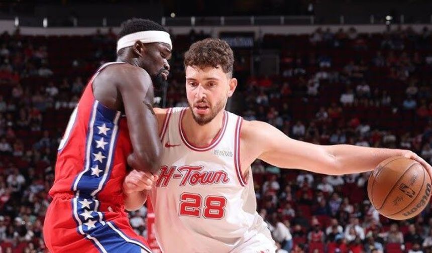 Alperen Şengünlü Rockets, Adem Bonalı 76ers'ı 113-102 yendi