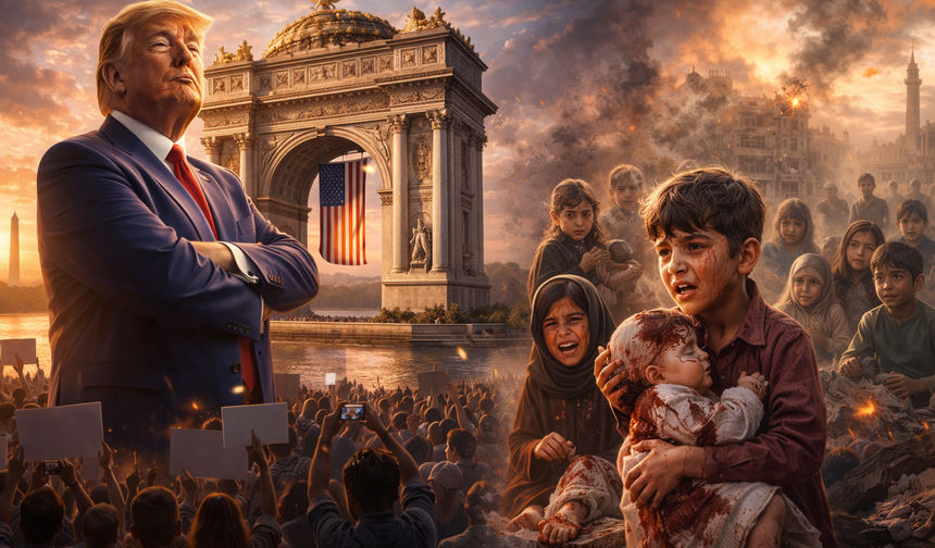 Savaşın ortasında Kibir Takı: Trump'ın megoloman güç gösterisi