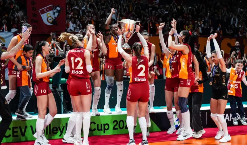 Türk sporunun lokomotifi Galatasaray: 3 branşta Avrupa kupası!