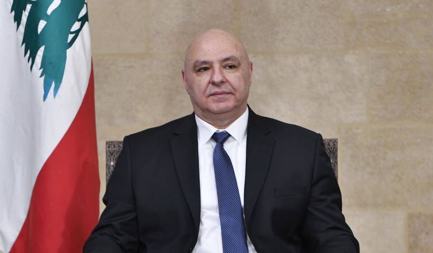 Lübnan Cumhurbaşkanı Avn: "İsrail ile müzakereden geri dönüş yok"