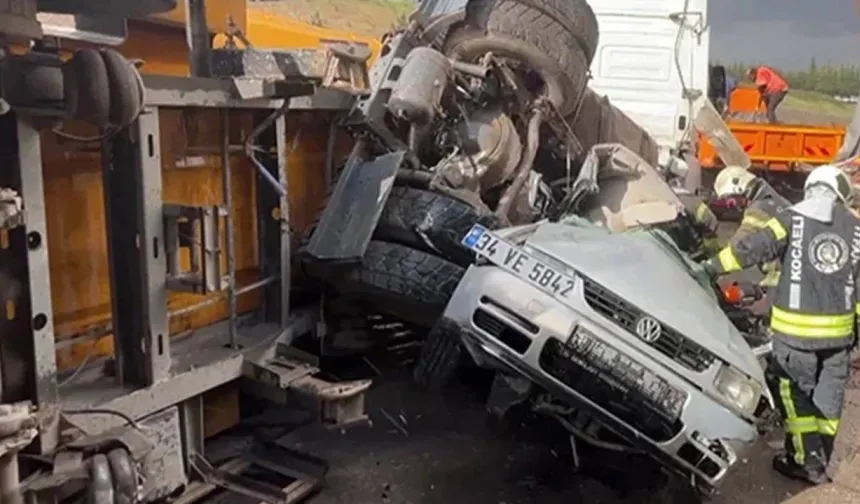 Anadolu Otoyolu’nda zincirleme kaza: 2 kişi hayatını kaybetti