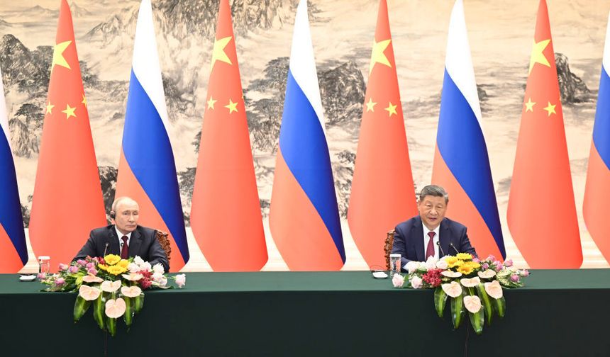 Xi ve Putin'den ortak basın toplantısı: İlişkileri derinleştirme vurgusu