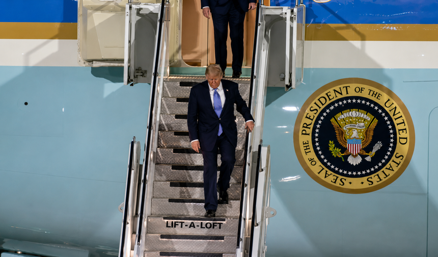 ABD Başkanı Donald Trump Çin'de!