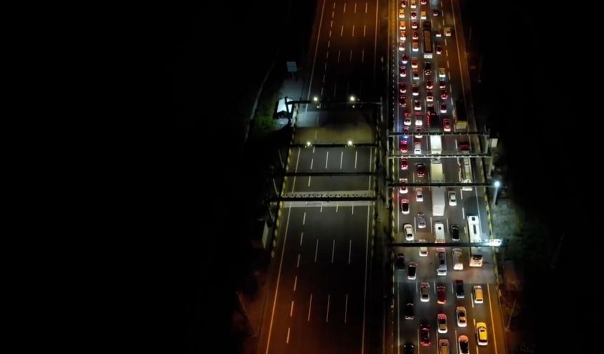 Kurban Bayramı trafiği Sakarya’da yoğunlaştı