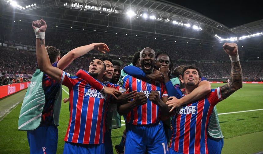 Tarihi gece! Crystal Palace ilk Avrupa kupasını kazandı
