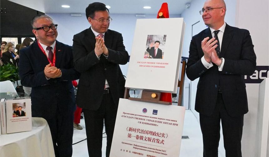 “Xi Jinping’in Liderliğinde Çin’in Yönetimi” Rus okuyucularla buluştu