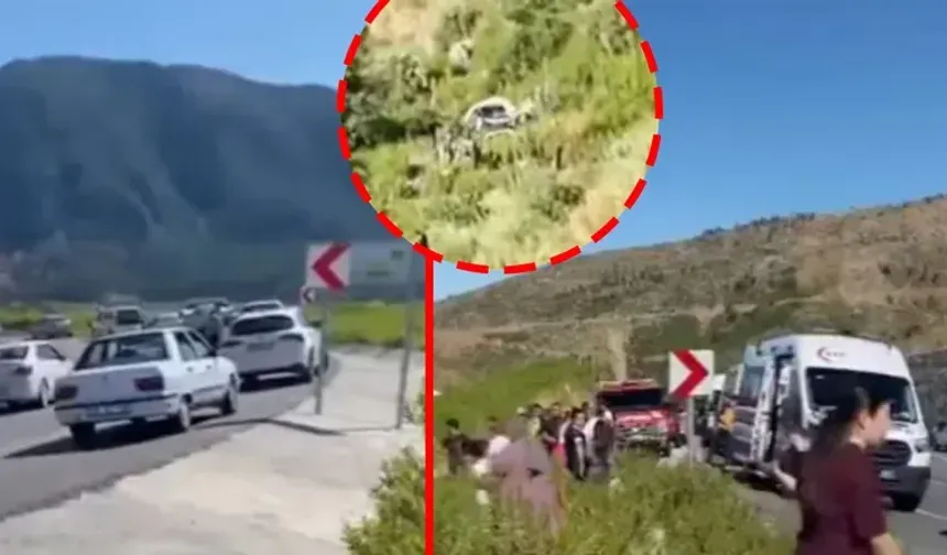 Antalya'da otomobil uçuruma yuvarlandı: 5 kişi hayatını kaybetti
