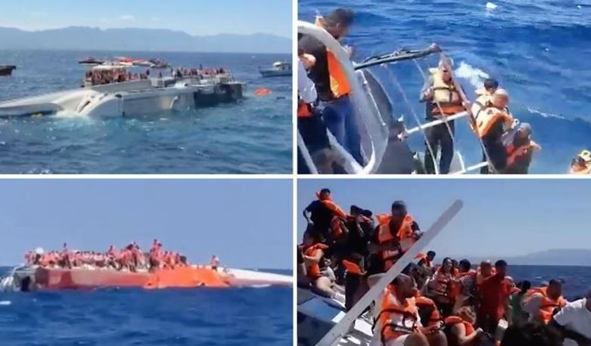 KKTC'de yolcu gemisi battı: Kaptan ve 7 görevli gözaltında