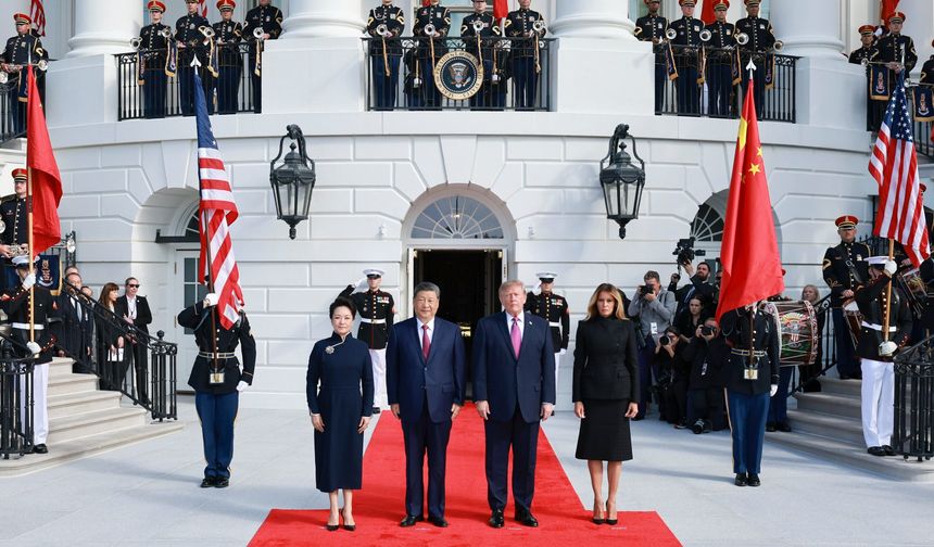 Xi Jinping ve Donald Trump Beyaz Saray’da bir araya geldi