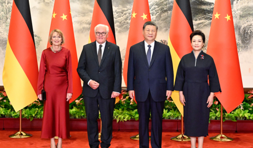 Xi Jinping, Almanya Cumhurbaşkanı Steinmeier ile görüştü