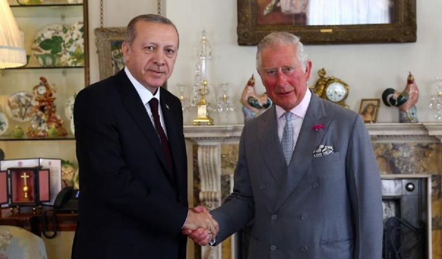 İngiltere Kralı Charles'tan Cumhurbaşkanı Erdoğan'a 29 Ekim tebriği