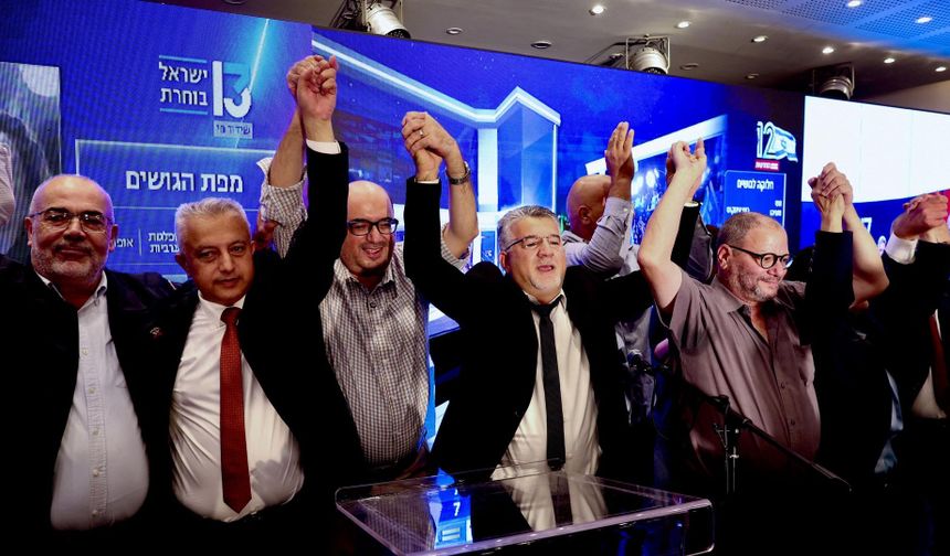 İsrail'de muhalefete "Yahudi-Arap koalisyonu" çağrısı