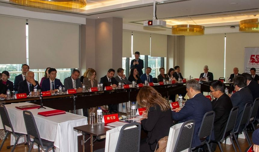 Çin-Türkiye ilişkilerinde 55. yıl: Stratejik iş birliği İstanbul'da ele alındı